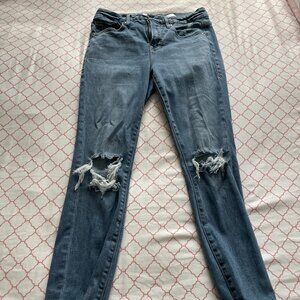 Good American , Good Legs Crop Jeans (Size 4/27)